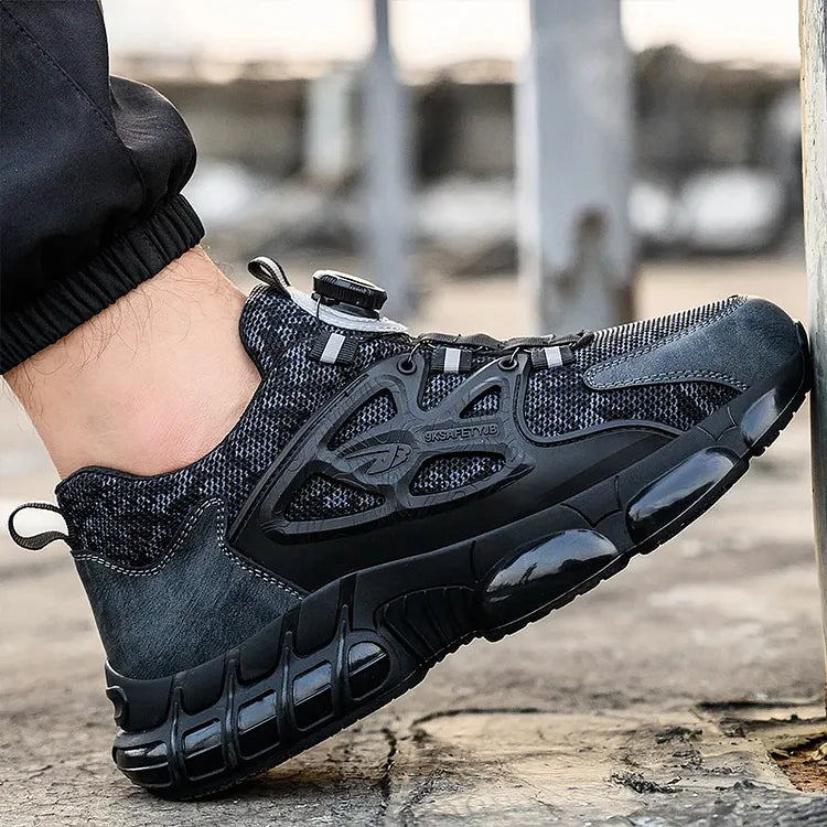 Steel Toe Safety Shoes Outdoor Non-slip Sole Sports Work Shoes